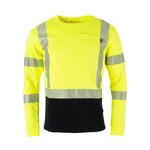 Long Sleeve T-Shirt 2-Tone Hi-Vis