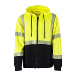 Front Zip Hoodie 2-Tone Hi-Vis