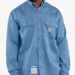 414915CP Carhartt® Men's Long Sleeve Flame Resistant Twill Shirt