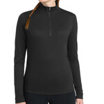 Sport-Tek® Women's PosiCharge® Tri-Blend Wicking 1/4-Zip Pullover