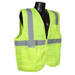 Radians SV2Z Economy Type R Class 2 Solid Safety Vest with Zipper