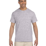 Gildan Adult Ultra Cotton 6oz Pocket T-Shirt - White