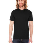 American Apparel Unisex Poly-Cotton USA Made Crewneck T-Shirt - White