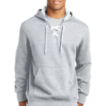 323845CP Lace Up Pullover Hooded Sweatshirt