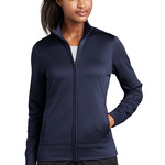 Sport Tek Ladies Sport Wick Fleece Full Zip Jacket
