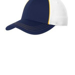Sport Tek Piped Mesh Back Cap