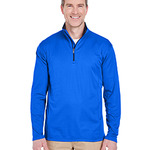 UltraClub Men's Cool & Dry Sport Quarter-Zip Pullover