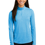Women's PosiCharge ® Tri Blend Wicking 1/4 Zip Pullover LST407