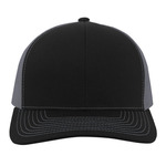 378648CP Pacific Headwear Contrast Stitch Trucker Snapback