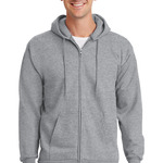 Port & Company Essential Fleece Full Zip Hooded Sweatshirt