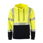 Pullover Hoodie Double Layer 2-Tone Hi-Vis
